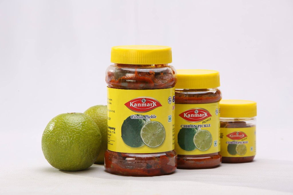 Kanmark Citron Pickle jars
