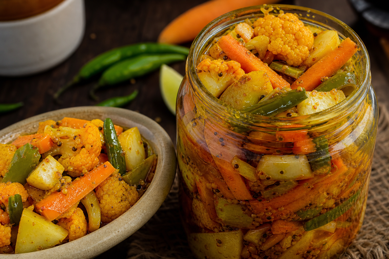 Mixed Vegetable Pickle